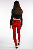 Tartan Print Leggings