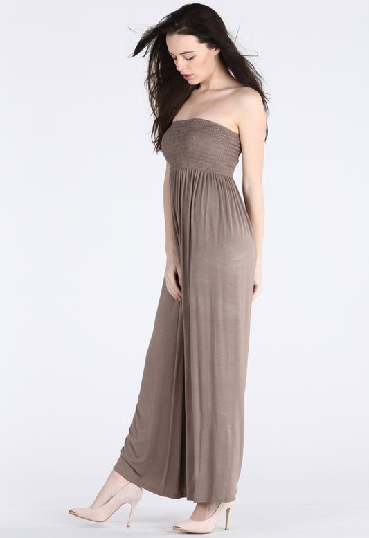 Mocha Shearing Maxi Dress