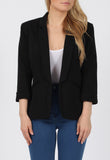 Black Fitted Tailored Blazer