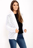 Cream Long Sleeve Knitted Cardigan