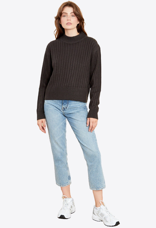 Relaxed Rib Knit Jumper